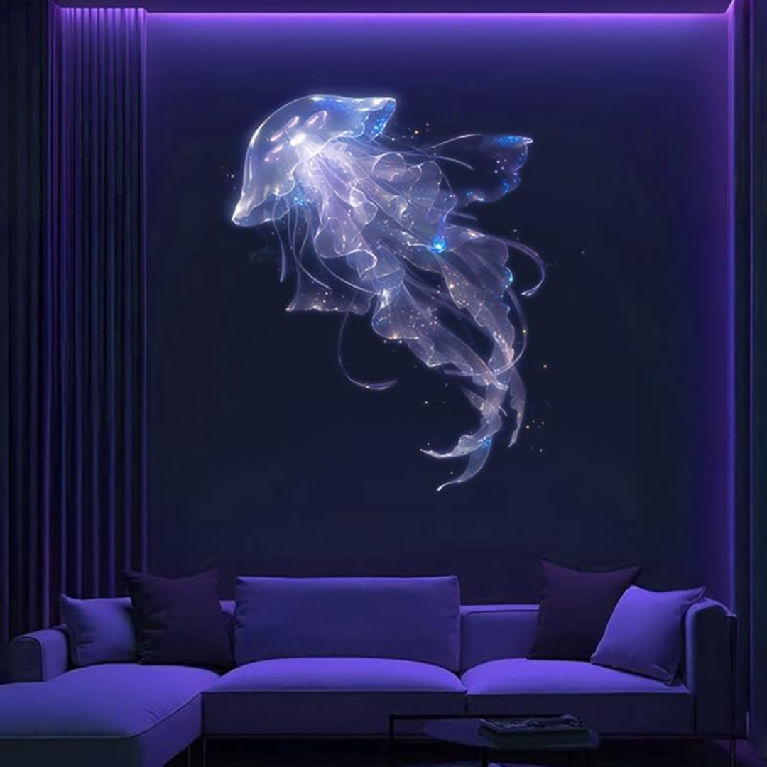 Luz Nocturna Con Proyección Led